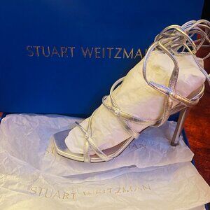 Stuart Weitzman Astrid 100 Lace-up Sandal